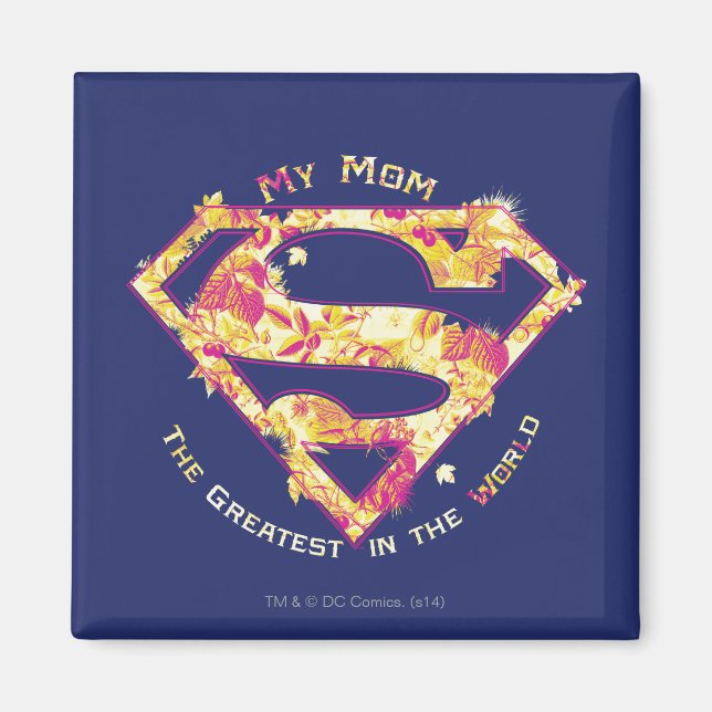 Die Beste Mama der Welt Magnet (Vorne)