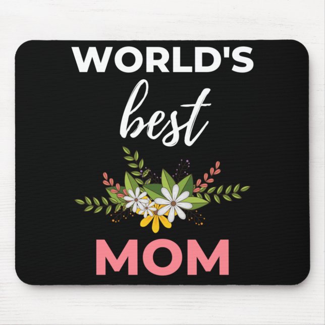 Die beste Mama der Welt Mousepad (Vorne)