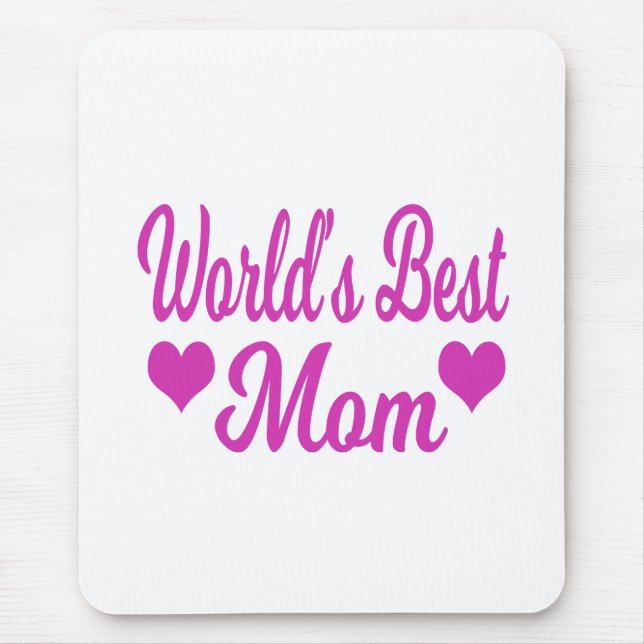 Die beste Mama der Welt Mousepad (Vorne)