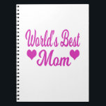 Die beste Mama der Welt Notizblock<br><div class="desc">NOTEBOOK That Says World's Best Mom. Perfekt gift for Christmas, Birthdays, Mother's Day or Day.</div>