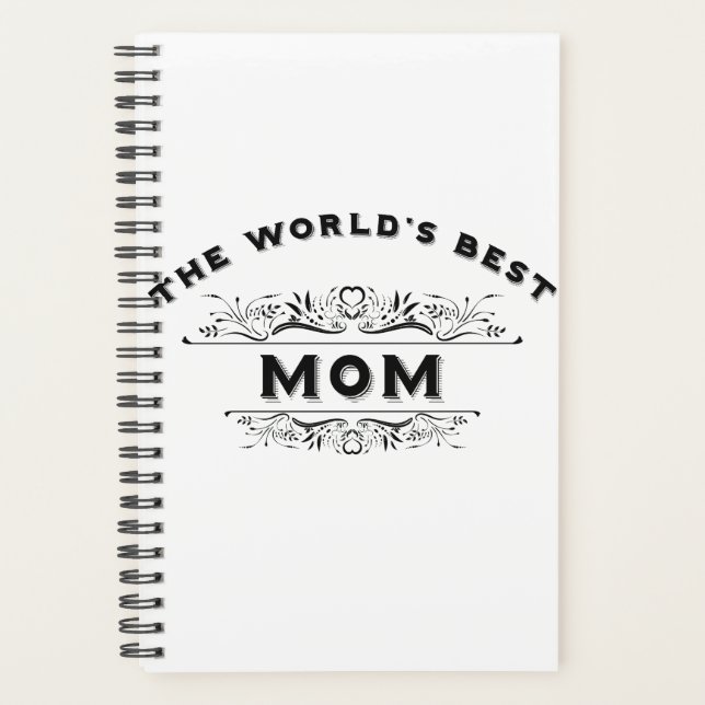 Die beste Mama der Welt Planer (Vorderseite)