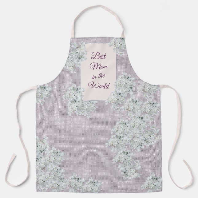 Die beste Mama der Welt Schürze (Vorderseite)