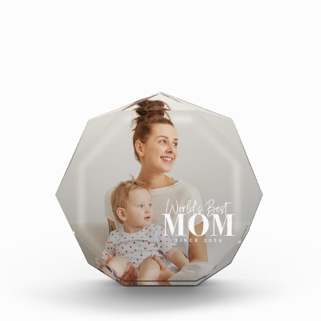 Die beste Mama der Welt seit 20XX Fotoblock (Vorderseite)
