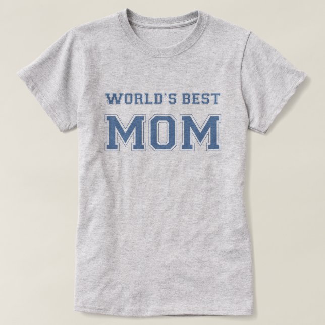 Die beste Mama der Welt T-Shirt (Design vorne)