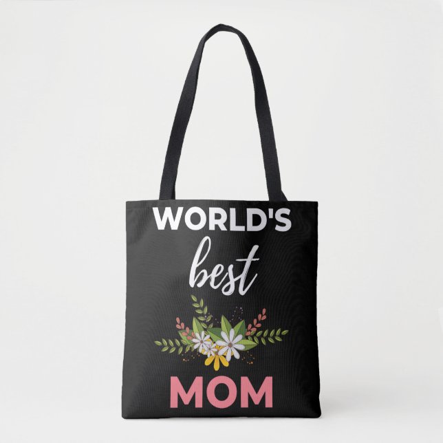 Die beste Mama der Welt Tasche (Vorderseite)
