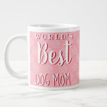 Die beste Mama für Hunde der Welt (Pink) - individ
