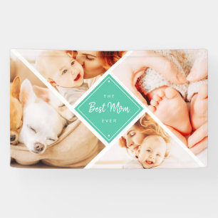 Die beste Mama für moderne, individuelle Fotos Banner