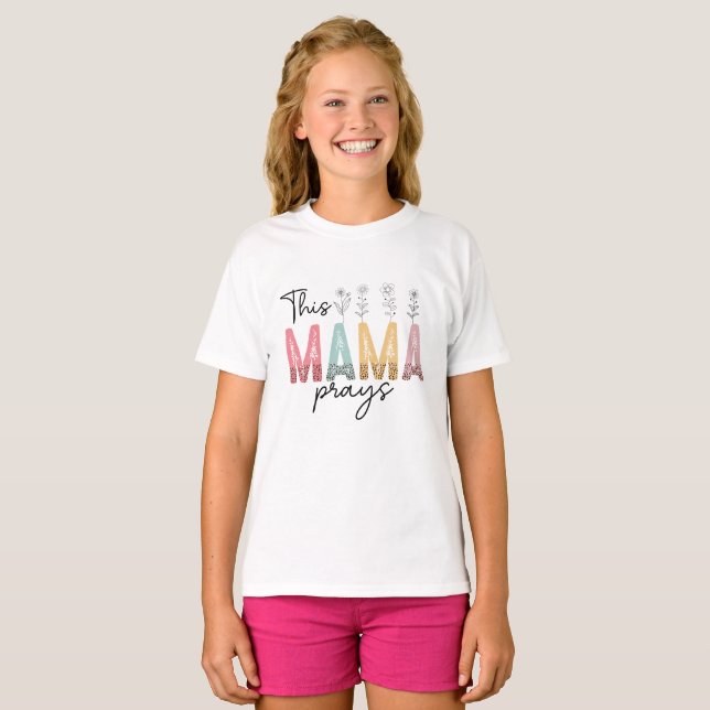Die beste Mama für sie T-Shirt (Vorne ganz)