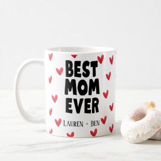 Die beste Mama je Kind heißt Muttertag Kaffeetasse