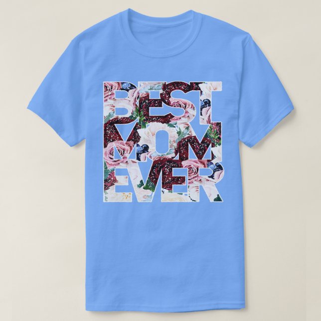 Die beste Mama je Mutter T-Shirt (Design vorne)