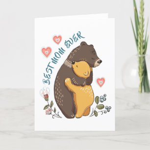 Die beste Mama-Karte, Muttergeschenk, Mama der Lie Feiertagskarte
