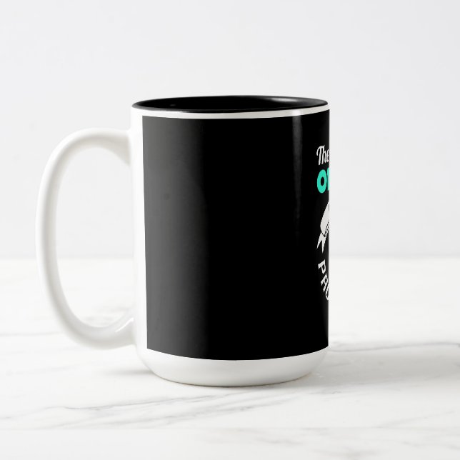 Die beste Mama löst einen Programmierer aus Zweifarbige Tasse (Links)