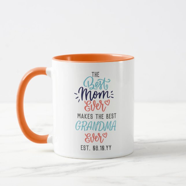 Die beste MAMA macht das beste Oma Personalisiert Tasse (Links)
