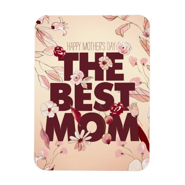 Die beste Mama | Muttertag Magnet (Vertikal)