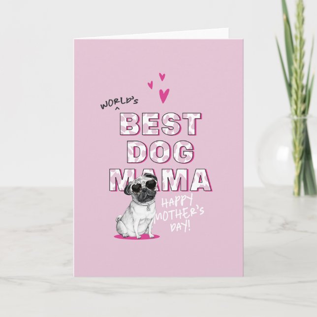Die beste Mama Printable Card der Welt | Mama-Kart Einladung (Vorderseite)