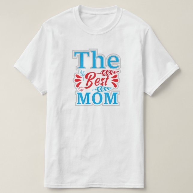 Die beste Mama T-Shirt (Design vorne)