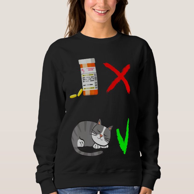 Die beste Medizin Sweatshirt (Vorderseite)