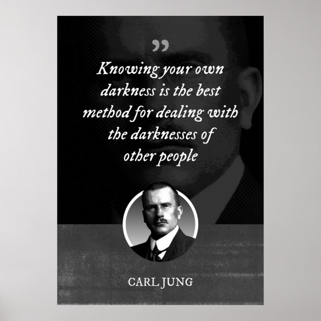 Die beste Methode, um seine eigene Dunkelheit zu k Poster (Vorne)