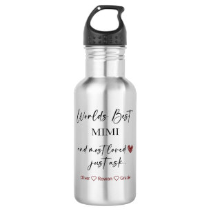 Die beste Mimi- und Lieblingswasserflasche der Wel Edelstahlflasche