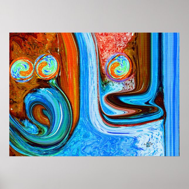 Die beste moderne islamische Kunst Poster (Vorne)