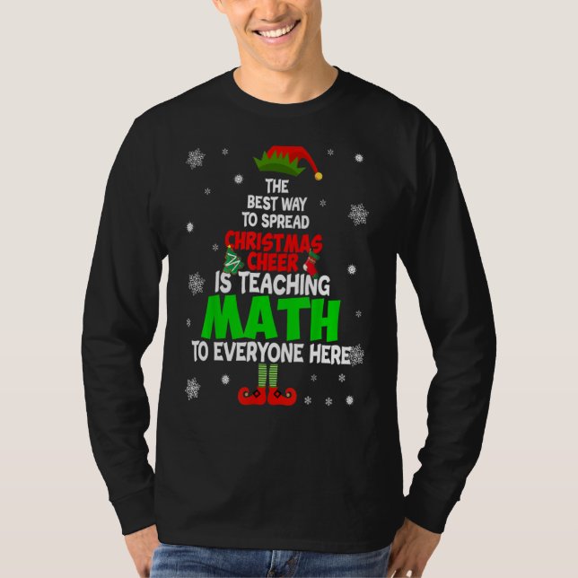 Die beste Möglichkeit, Weihnachtsjubelung zu verbr T-Shirt (Vorderseite)