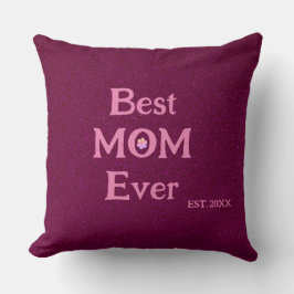 Die beste Mutter aller Zeiten retro solide Mütter Kissen