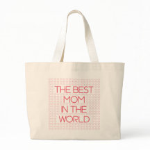 Die beste Mutter der Welt in roter Typografie