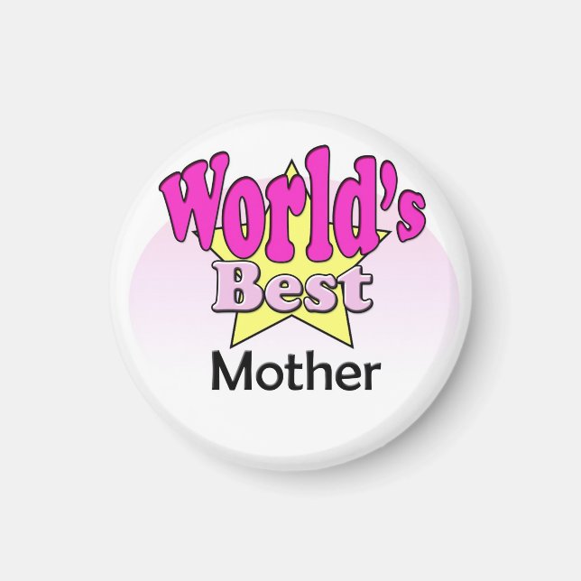 Die beste Mutter der Welt Magnet (Vorne)