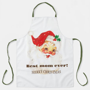 Die beste Mutter der Welt, Retro Santa Claus Schürze