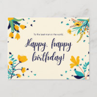 Die beste Mutter der Welt zum Geburtstag