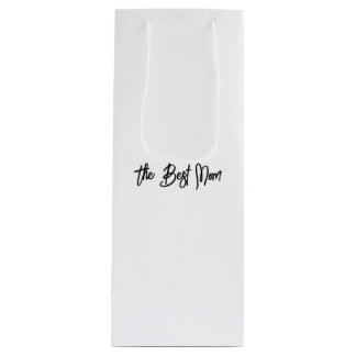 Die beste Mutter Geschenktüte Für Weinflaschen