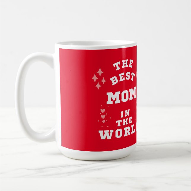 die beste Mutter Kaffeetasse (Links)