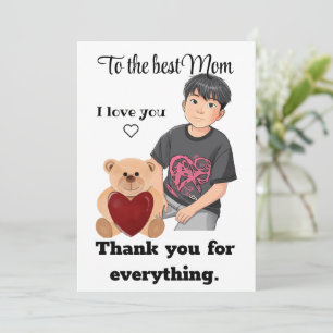 Die beste Mutter Karte