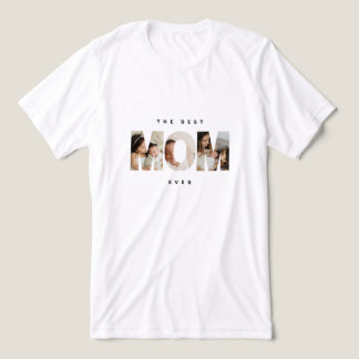Die beste Mutter überhaupt – Fotosatz-Typografie Tri-Blend Shirt