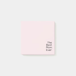 Die beste Mutter überhaupt | Rosa Geburtstagsgesch Post-it Klebezettel