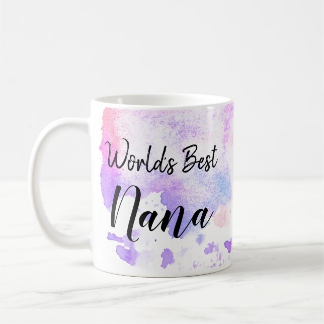 Die beste Nana der Welt Kaffeetasse (Links)