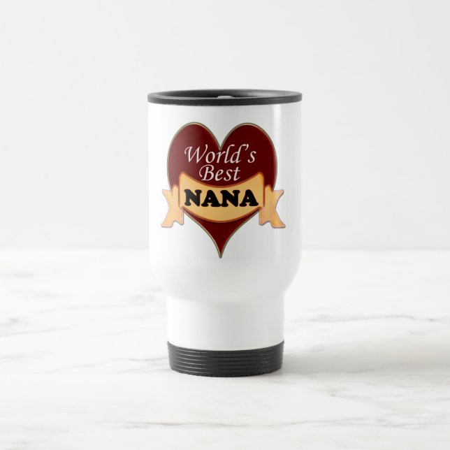 Die beste Nana der Welt Reisebecher (Mittel)