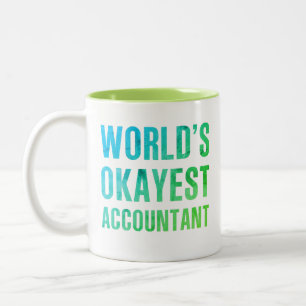 Die beste Neuheit der Buchhalterwelt Zweifarbige Tasse
