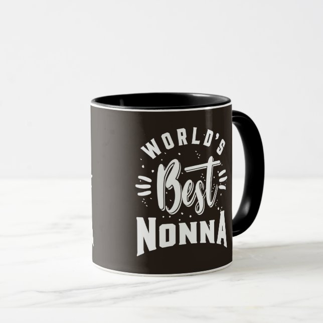 Die beste Nonna der Welt Tasse (VorderseiteRechts)
