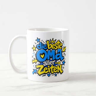 die beste oma aller zeiten graffiti 6 kaffeetasse
