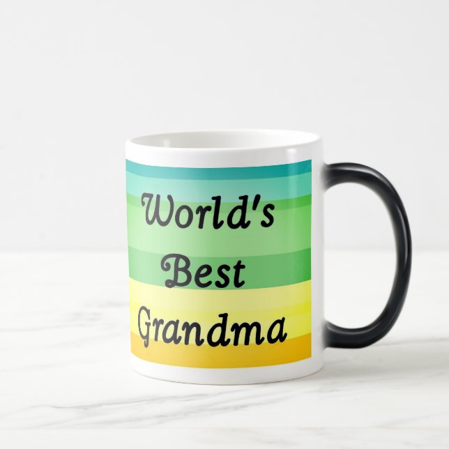 Die beste Oma-Tasse der Welt Verwandlungstasse (Rechts)
