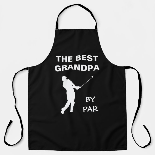Die beste Opa Par Golf Grand Pub Golfer Schürze (Vorderseite)