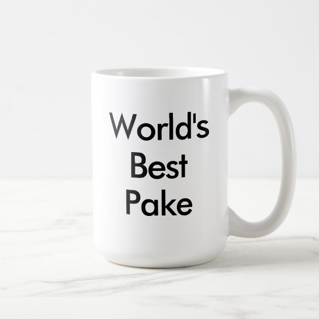 Die beste Pake der Welt - Tasse der friesischen Fl (Rechts)