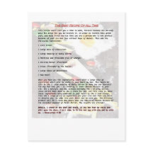 Die beste Rezept aller Zeiten - Evangeliums-Trakta