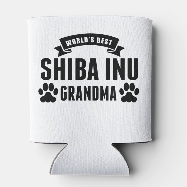 Die beste schiitische Inu-Oma der Welt Dosenkühler (Rückseite)