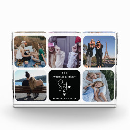 Die Beste Schwester-FotoCollage der modernen Welt Fotoblock