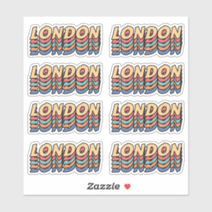 Die beste Stadt, London zu besuchen - City Name Aufkleber