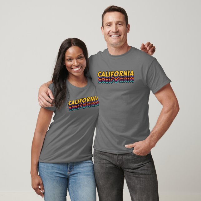Die beste Stadt, um Kalifornien zu besuchen - Stad T-Shirt (Unisex)