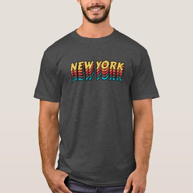 Die beste Stadt, um New York zu besuchen - Stadt T-Shirt (Vorderseite)