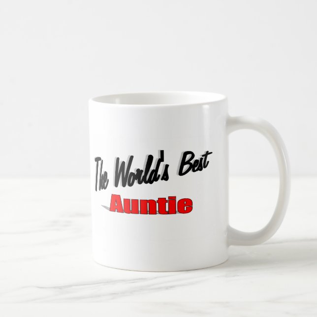 Die beste Tante der Welt Kaffeetasse (Rechts)